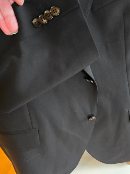 Baumler Modern Fit Black Blazer / Suit Jacket – Elegant Classic Style - 3