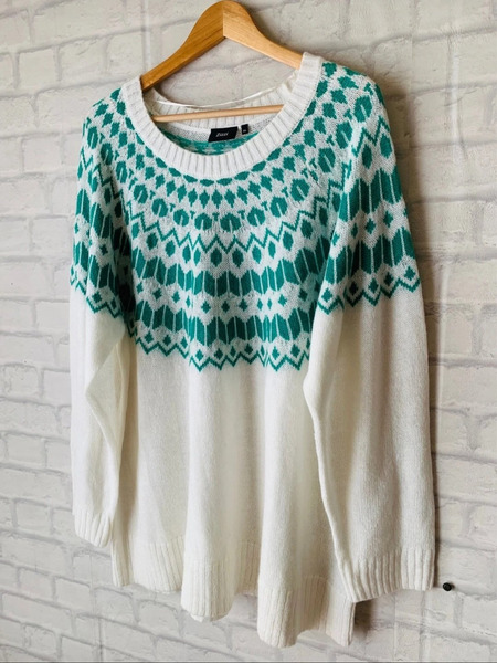Beautiful thin wool and alpaca sweater Zizzi. Size XXL/3Xl - 2