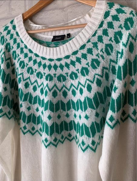 Beautiful thin wool and alpaca sweater Zizzi. Size XXL/3Xl - 3