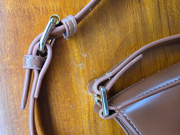 Jadagr brown shoulder bag / baguette bag - 2