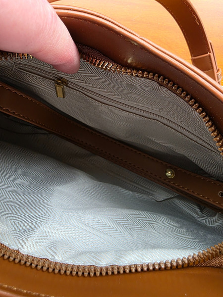 Jadagr brown shoulder bag / baguette bag - 4