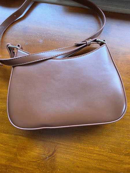 Jadagr brown shoulder bag / baguette bag - 5