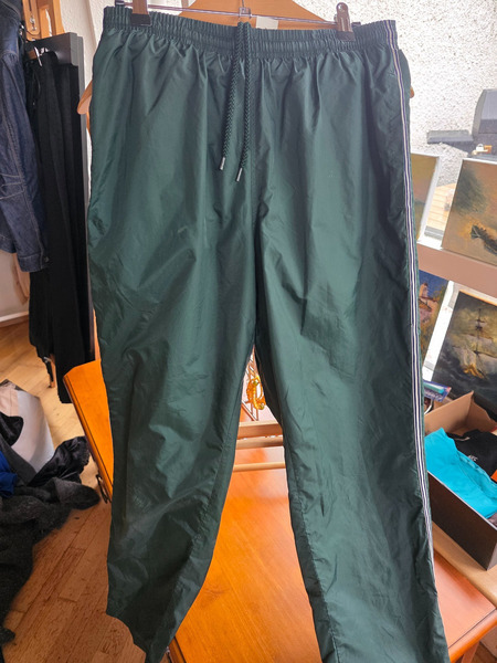 GAP Athletic Waterproof Rain Pants Dark Green