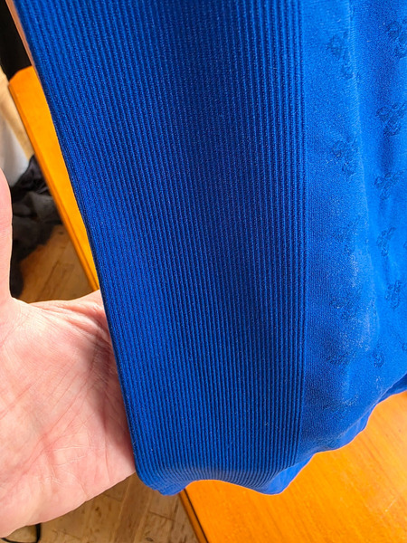 Blue Hummel Stretch Sports Top L - 4