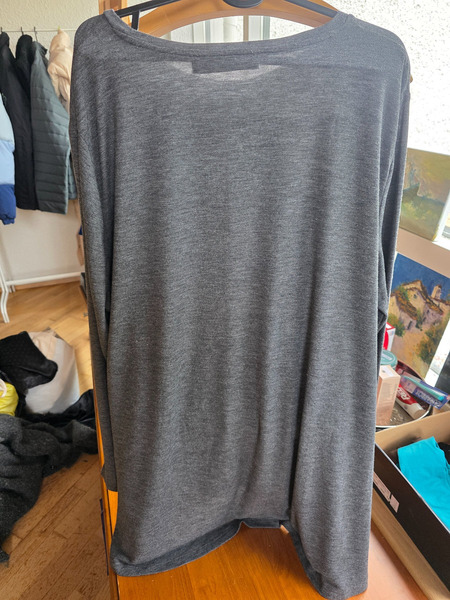 Primark Oversized Grey Long Sleeve Top 2XL - 5