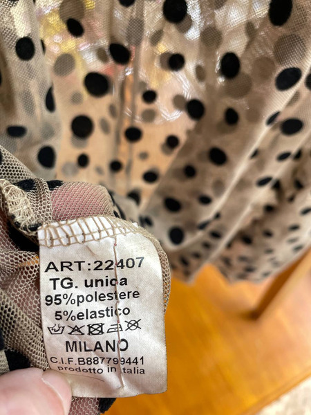 Italian Polka Dot Lace Top – Made in Italy - 4