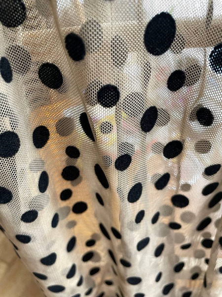 Italian Polka Dot Lace Top – Made in Italy - 5
