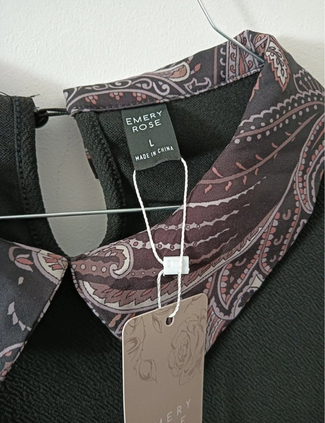 New Emery Rose Dress Size L (40) – Paisley Sleeves - 4