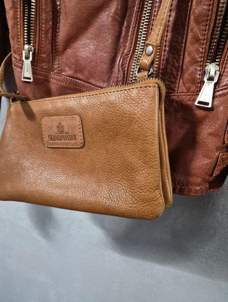 100% Genuine Leather Scandinavian Edition Crossbody Bag