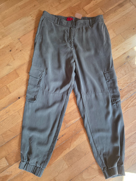 HUGO BOSS Cargo Jogger Pants Khaki Green L/XL