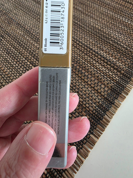 L'Oréal Paris Brow Artist Sculpt 01 Blonde – New Sealed – 2-in-1 Eyebrow Mascara - 2