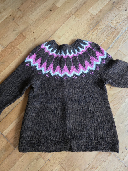 Beautiful Icelandic lopapeysa L/XL