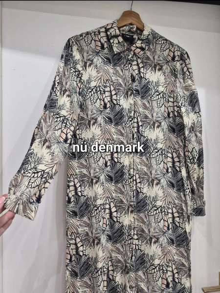 NU Denmark Viscose Shirt Dress – Size M