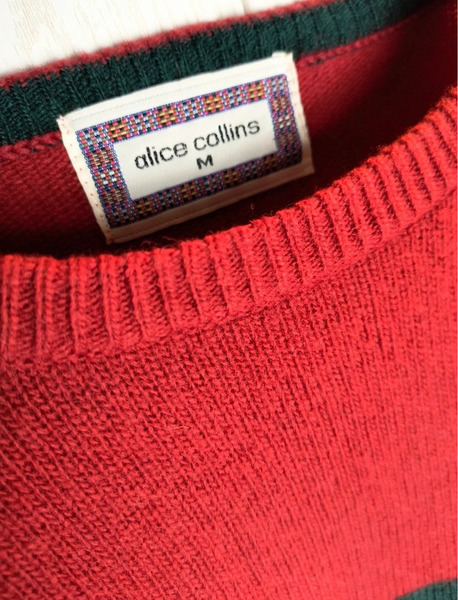 Vintage Alice Collins 100% Lambswool Sweater – Size M - 5