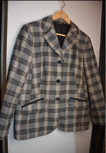 Vintage CHICC Wool Blend Blazer Size 42 (XL) - 2