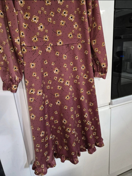 MSCH Copenhagen Floral Midi Dress S/M – Premium Quality - 5