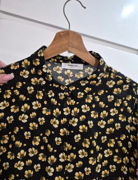 MSCH Copenhagen Amber Opulla Dress AOP 100% Viscose M - 8
