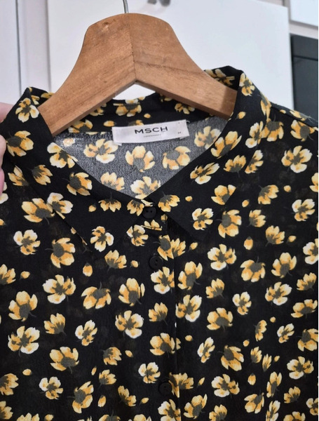 MSCH Copenhagen Amber Opulla Dress AOP 100% Viscose M - 10