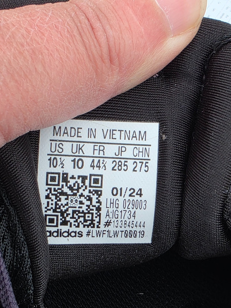 Adidas Crazyflight 5 M – Stærð 44⅔ (UK 10) - 7