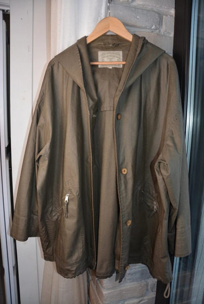 s.Oliver Nature vaxborin hör- og bómullarjakki – Oversize M (hentar allt að 3XL) - 4