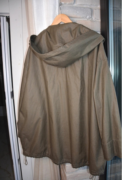 s.Oliver Nature vaxborin hör- og bómullarjakki – Oversize M (hentar allt að 3XL) - 5