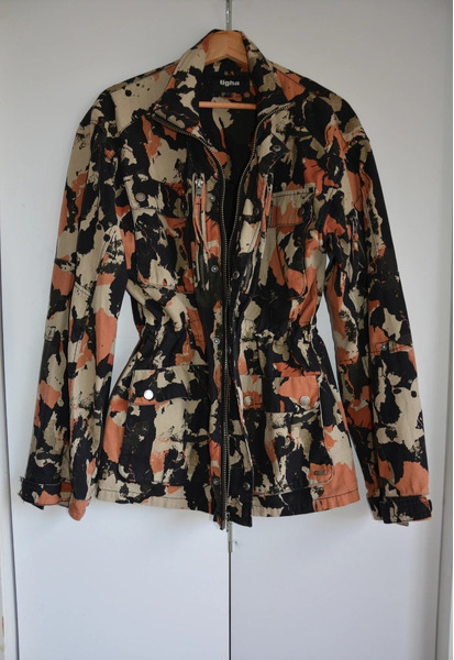 Tigha bómullarjakki / parka – L (hentar einnig XL)