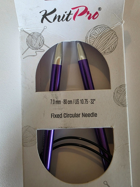 KnitPro Zing Fixed Circular Needles 7.0 mm – 80 cm - 2