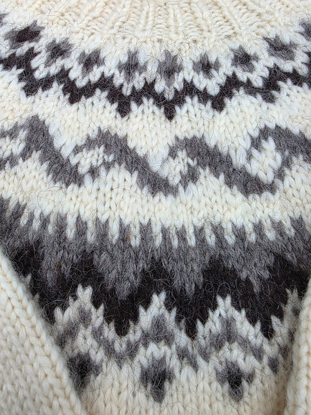 Íslensk hefðbundin lopapeysa – XL/XXL (unisex) - 3