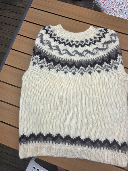 Íslensk hefðbundin lopapeysa – XL/XXL (unisex) - 4