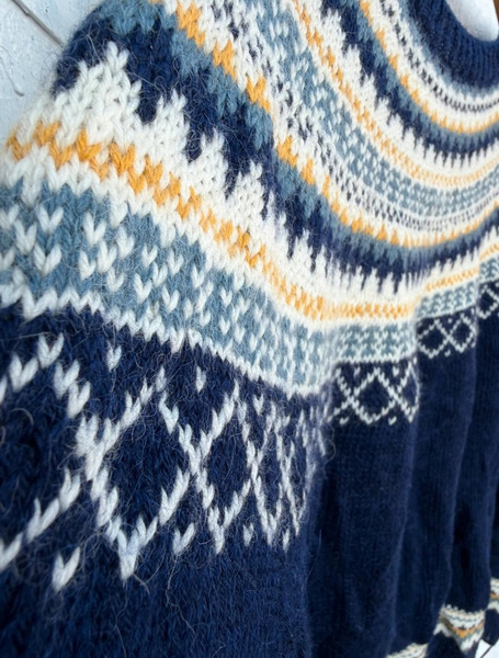 Soft Nordic Wool Cardigan – Size L - 5