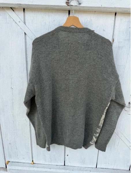 Vintage Shetland Wool Sweater – XL Oversized - 7