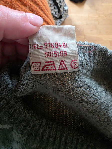 Vintage Shetland Wool Sweater – XL Oversized - 9