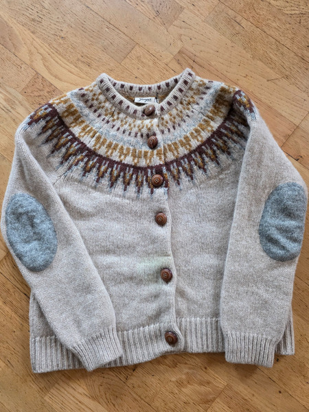 Vintage Jumperfabriken Joelle Cardigan – 100% Wool – Size M/L