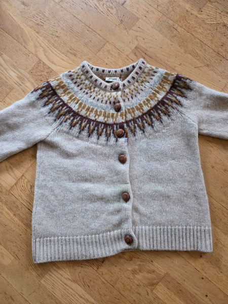 Vintage Jumperfabriken Joelle Cardigan – 100% Wool – Size M/L - 5