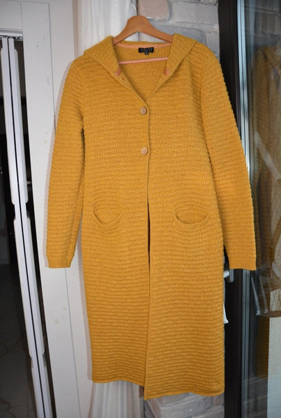 Zilch Merino Wool & Baby Alpaca Hooded Cardigan – Size M
