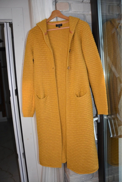Zilch Merino Wool & Baby Alpaca Hooded Cardigan – Size M - 6