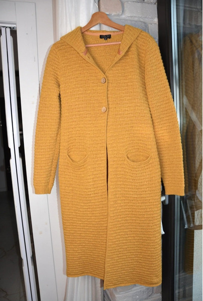 Zilch Merino Wool & Baby Alpaca Hooded Cardigan – Size M - 7
