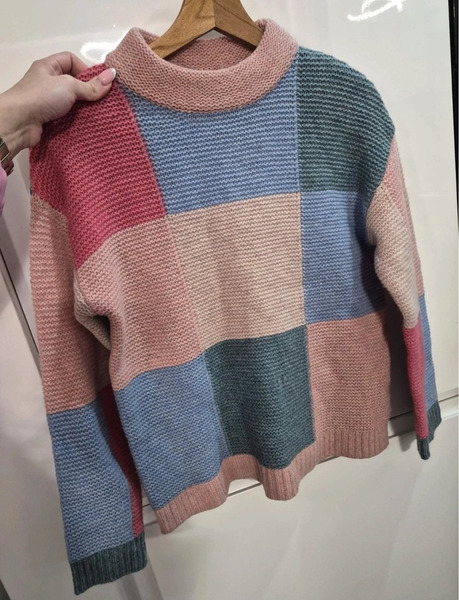 WoolOvers Pure New Wool Sweater – Size S/M Oversized