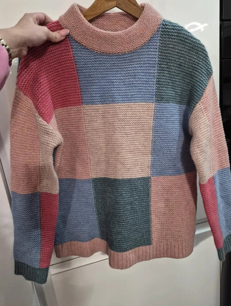 WoolOvers Pure New Wool Sweater – Size S/M Oversized - 3