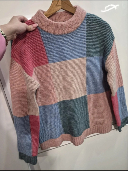 WoolOvers Pure New Wool Sweater – Size S/M Oversized - 5