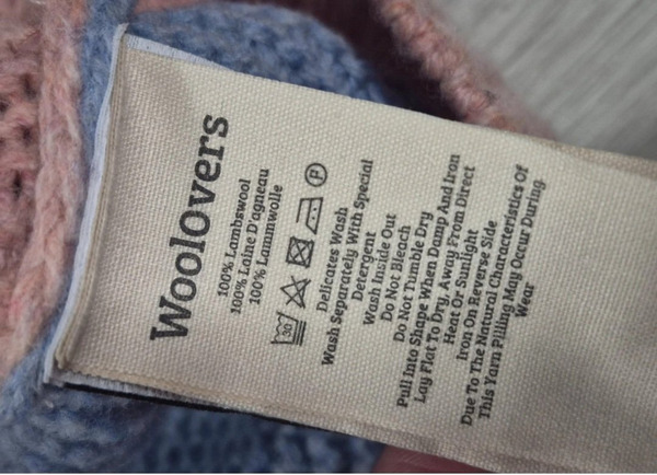 WoolOvers Pure New Wool Sweater – Size S/M Oversized - 7