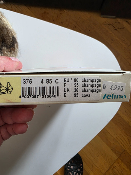 Vintage Felina Weftloc Body Forming brjóstahaldari – EU 80C - 5