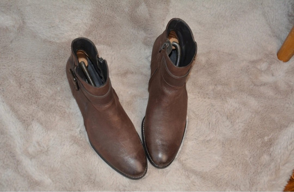 Paul Green Leather Cowboy Ankle Boots – Size 40.5 / 41 - 6