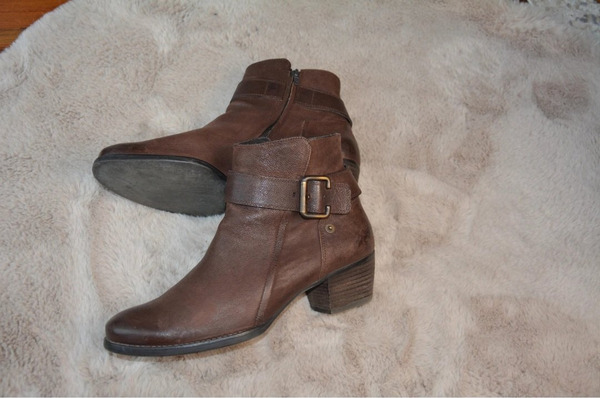 Paul Green Leather Cowboy Ankle Boots – Size 40.5 / 41 - 7
