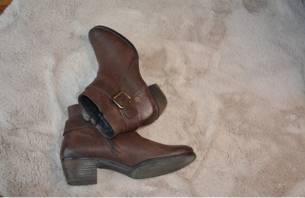 Paul Green Leather Cowboy Ankle Boots – Size 40.5 / 41 - 10