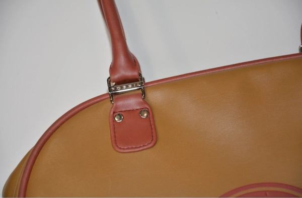 Fossil Vintage Caramel Brown Shoulder Bag - 4