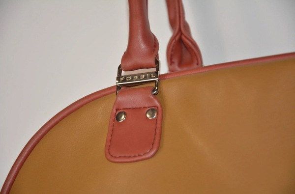 Fossil Vintage Caramel Brown Shoulder Bag - 5