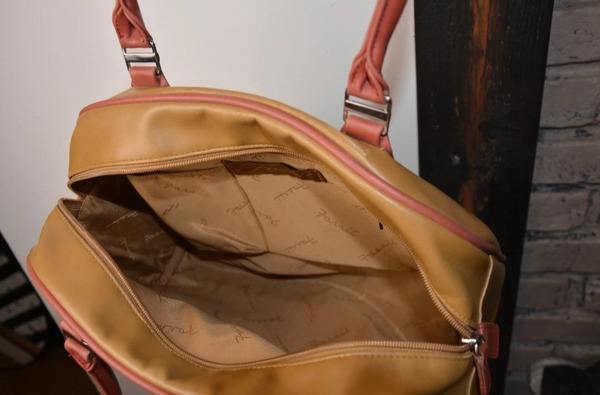 Fossil Vintage Caramel Brown Shoulder Bag - 9