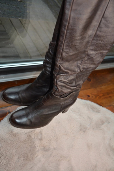Be Originals Leather Knee High Boots – Size 38 - 9