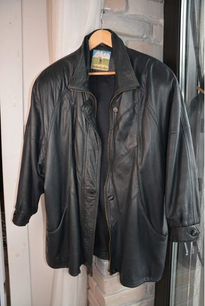 Vintage Heiden Leder Genuine Leather Jacket – Size 44 (Oversized XL/XXL) - 3